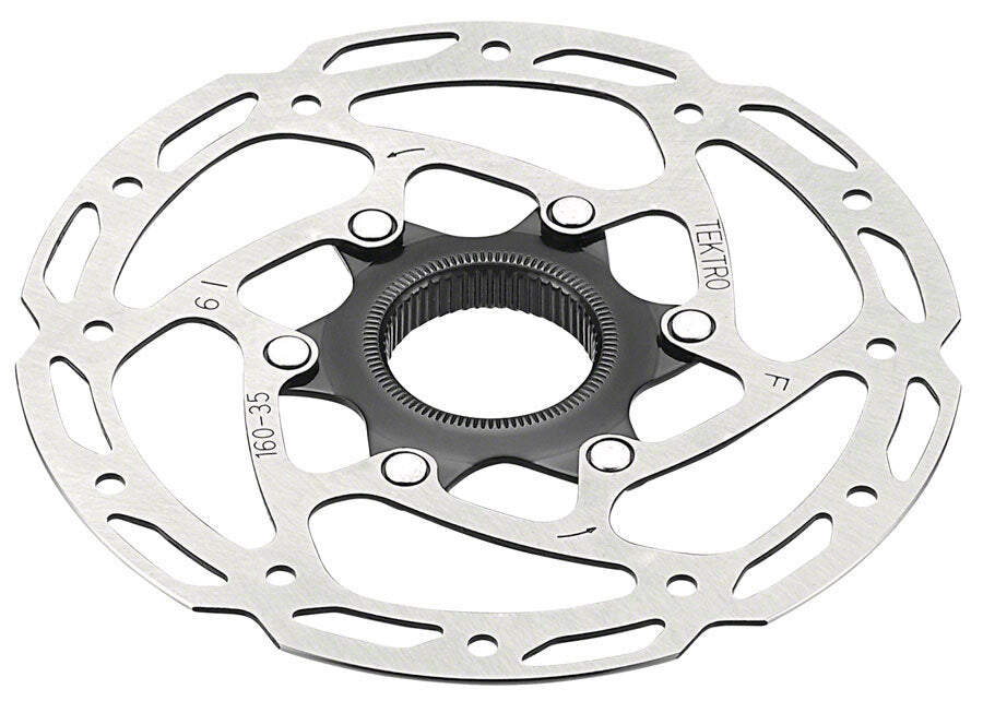 Tektro 203mm Center Lock Bike Rotor - High-Performance Disc Brake Rotor for Mountain Bikes & Road Bikes - Ideal for Downhill, Trail Riding & Commuting