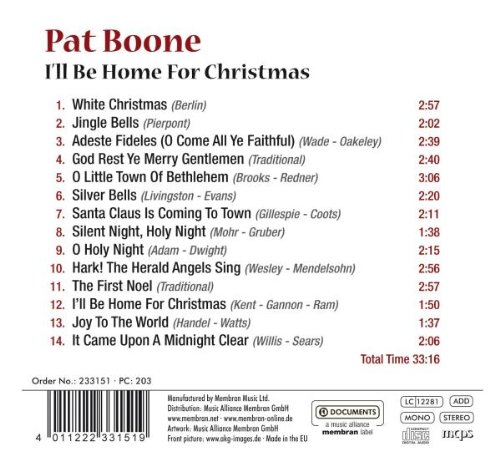 I'll Be Home for Christmas - Classic Holiday Song for Christmas Decorations & Festive Gatherings