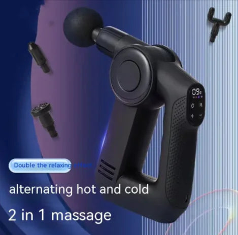 EliteEase Professional Muscle Massage Gun - Deep Tissue Percussion Therapy for Pain Relief & Recovery - Perfect for Athletes, Gym Lovers & Post-Workout Relaxation