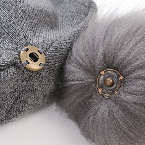 Luxury Cashmere Knit Wool Beanie for Men & Women - Soft Winter Warm Hat for Cold Weather - Perfect for Skiing, Hiking, and Outdoor Activities