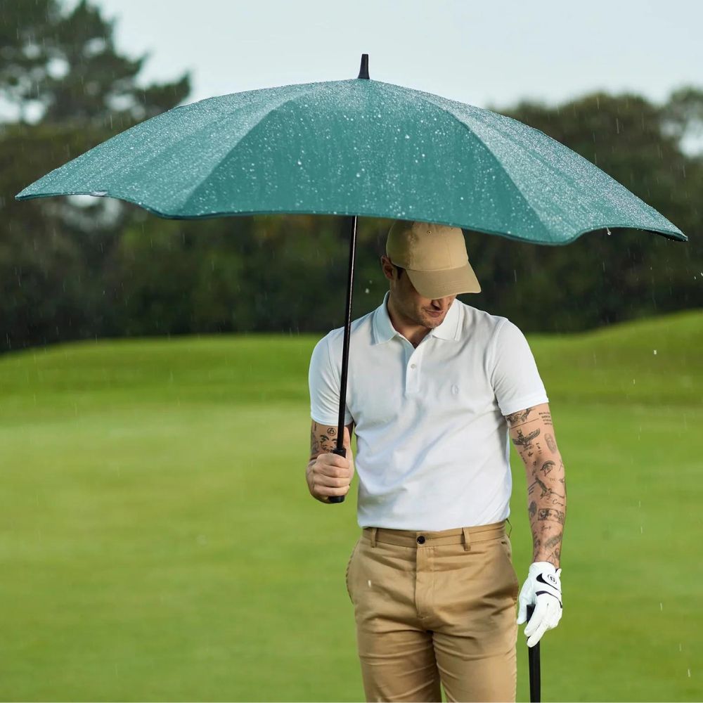 Blunt Umbrella - Windproof & Durable Golf Umbrella in Sport Forest Green - Perfect for Outdoor Activities, Golfing, and Rainy Days