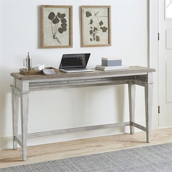 Heartland Console Bar Table - Rustic Wooden Sofa Table for Entryway, Living Room & Dining Room - Perfect for Home Decor & Small Spaces