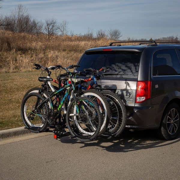 Heavy Duty Hitch Mount Bike Rack for 4 Bikes - 2