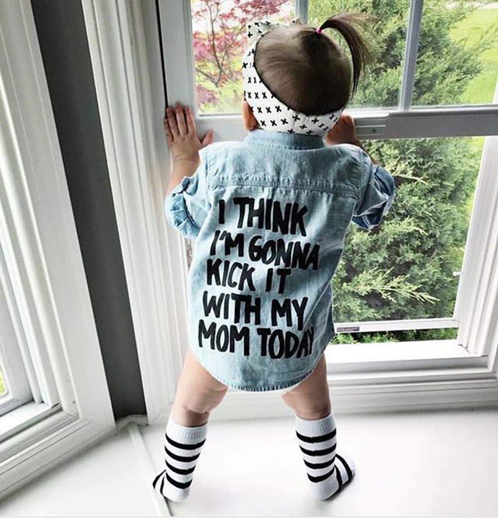 MERSARIPHY Toddler Long Sleeve Plaid Shirt for Boys & Girls - Warm Winter & Spring Top Coat for Kids - Perfect for Playdates, School & Family Outings