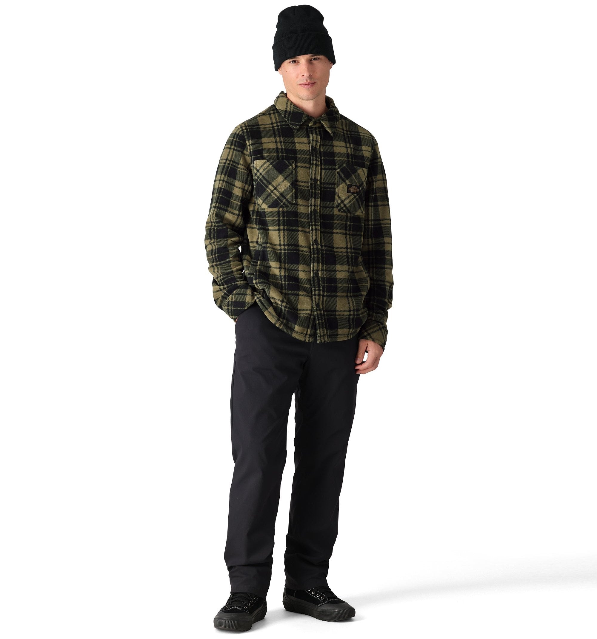 686 Men's Sierra Fleece Flannel Jacket - Warm Winter Outdoor Shirt for Hiking, Camping & Casual Wear (2025 Collection)