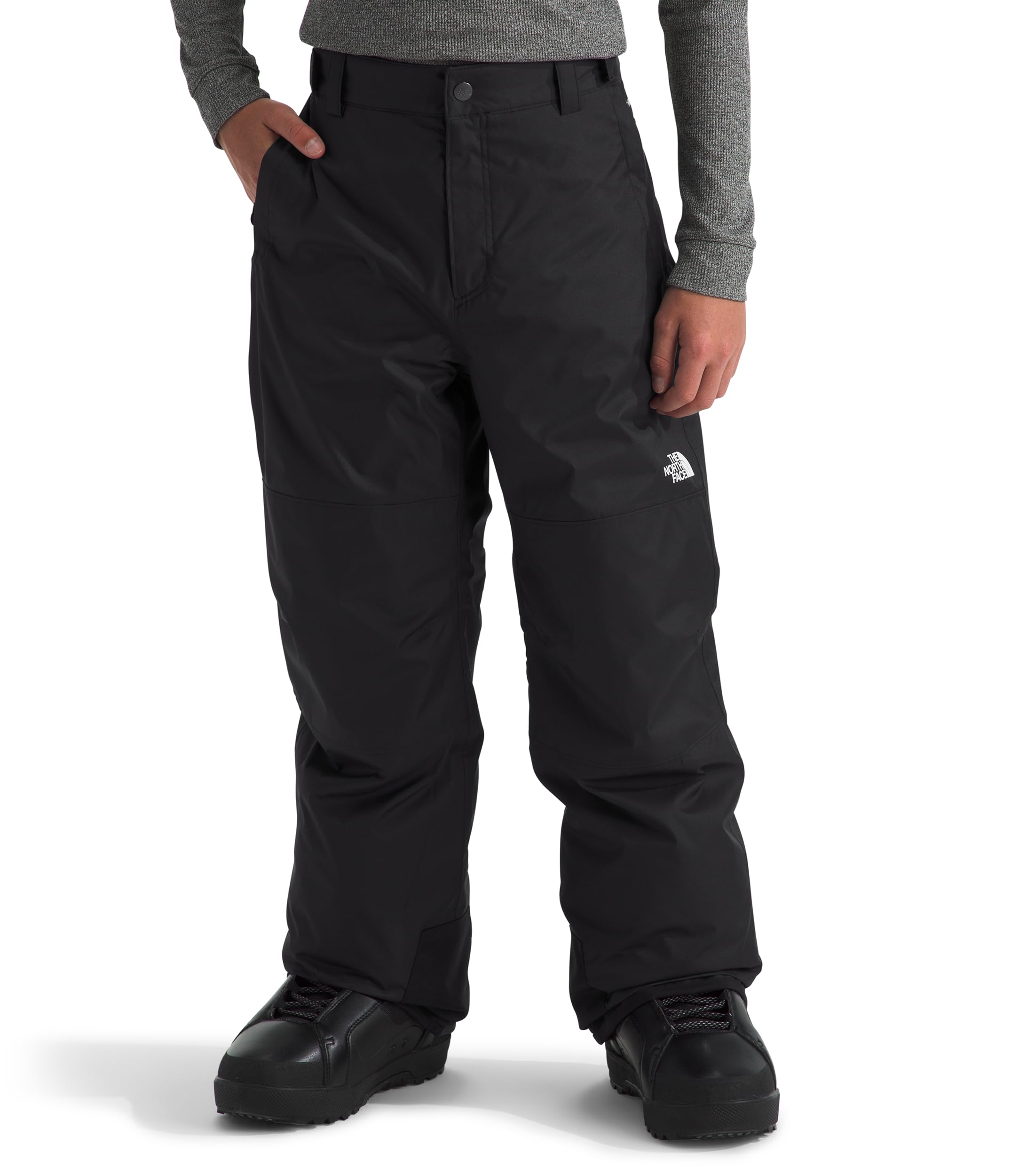 THE NORTH FACE Boys' Freedom Insulated Snow Pants - Waterproof Winter Pants for Kids, Cold Weather Hiking & Outdoor Activities