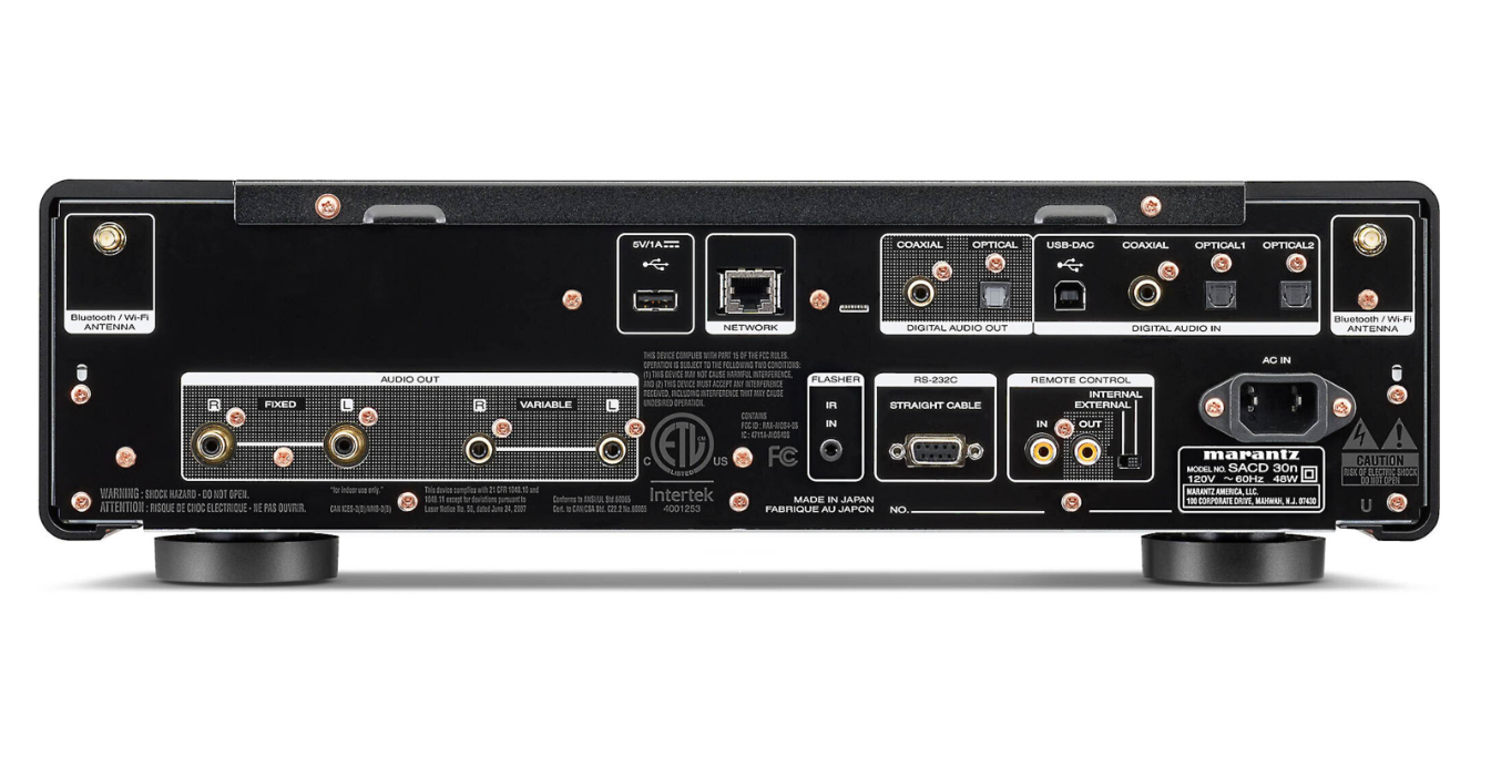 Marantz 30N SACD/CD Player with Hi-Res Audio - Premium Home Theater & Audiophile Music System for Vinyl Enthusiasts & Collectors - Perfect for Living Room Entertainment & High-End Audio Setups