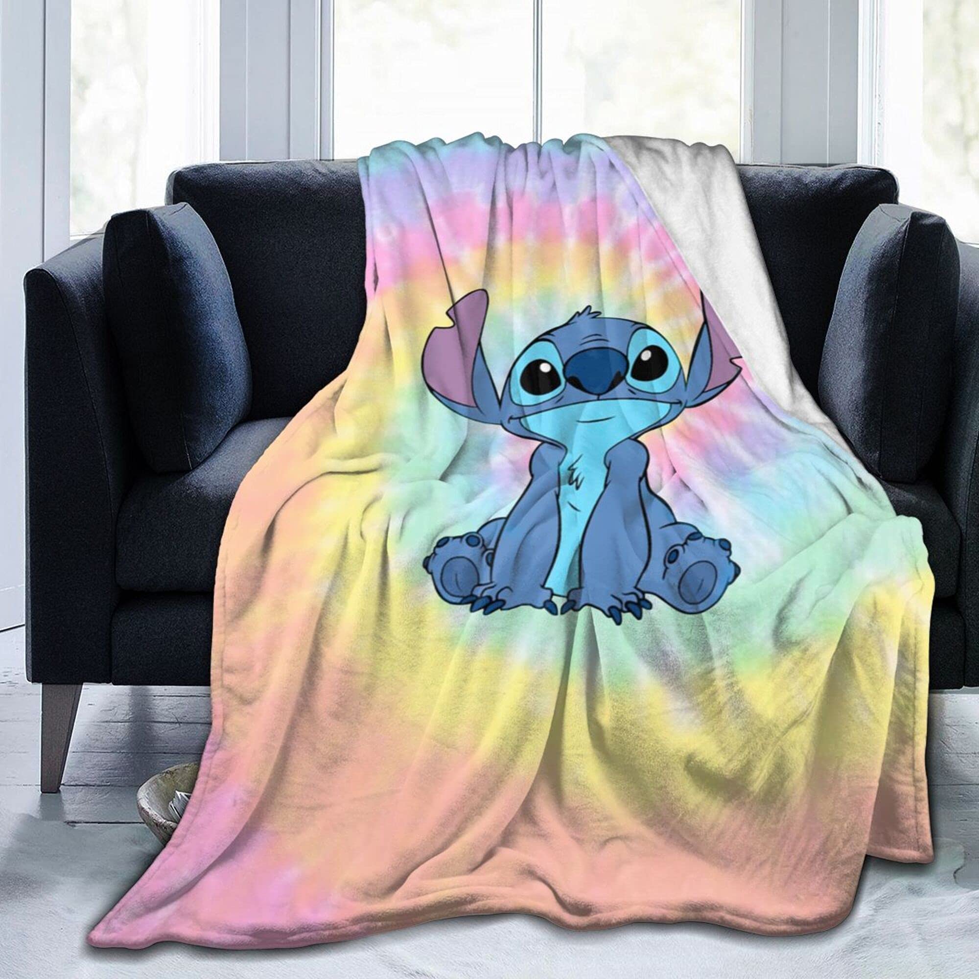 Cartoon Ultra-Soft Micro Fleece Blanket - 80x60 Inch Plush Throw for Couch, Bed & Travel - All-Season Cozy Blanket for Adults, Kids & Pets - Perfect for Movie Nights, Camping & Home Decor