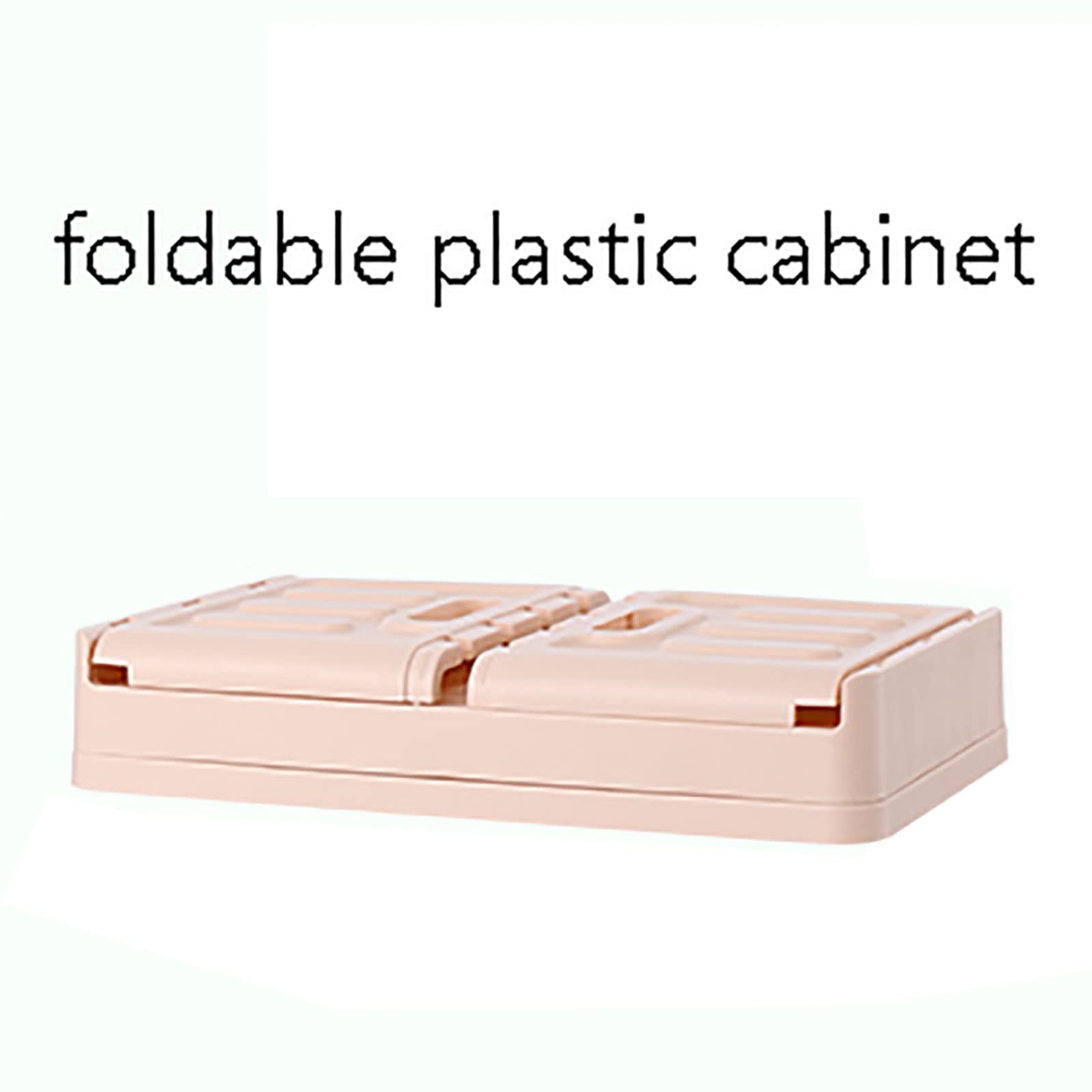 3-Layer Foldable Storage Box | Multi-Functional Storage Cabinet for Home Organization | Space-Saving Closet & Bathroom Organizer | Free Combination Design for Bedroom, Office & Kids Room Storage