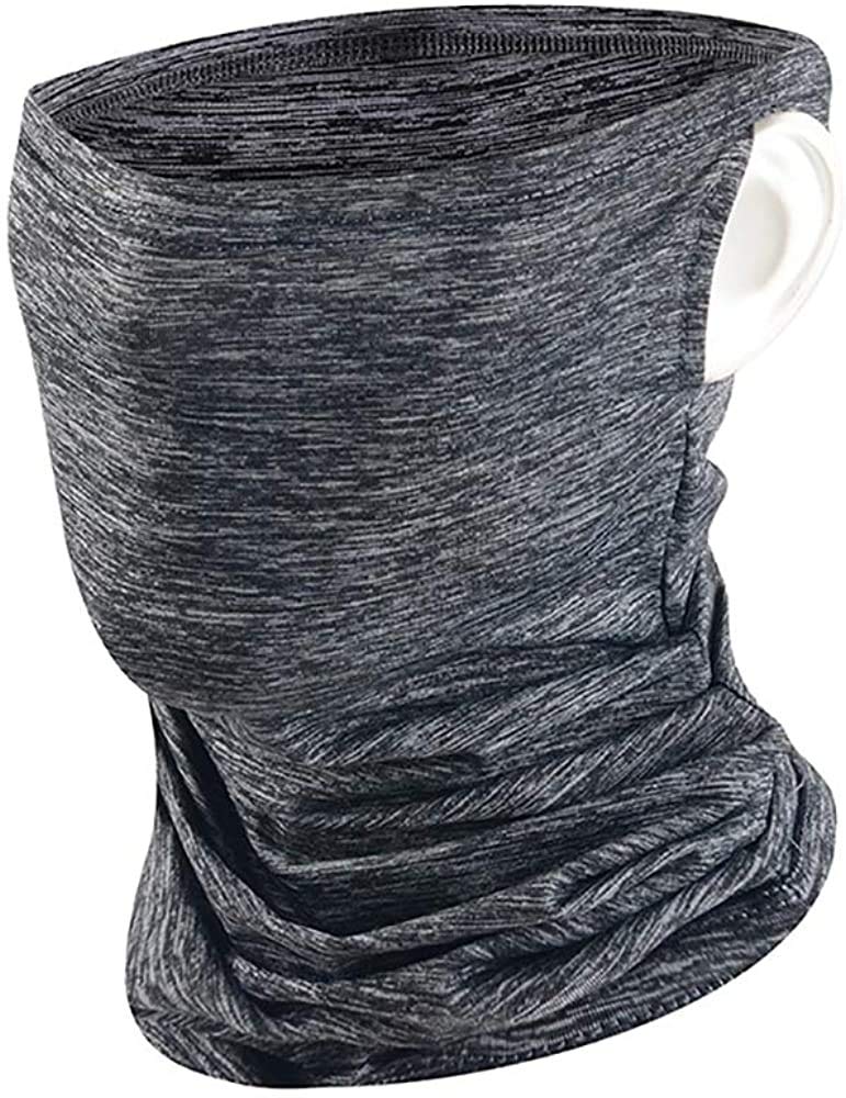 Unisex Seamless Bandana Neck Gaiter - Breathable Tube Mask for Motorcycle, Cycling & Outdoor Activities - UV Protection Face Scarf for Men & Women - Perfect for Raves, Hiking & Winter Sports