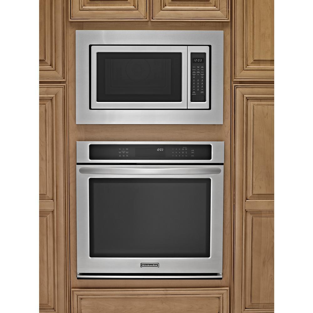 Amana MKC2150AS 30-Inch Trim Kit for 1.5 Cu. Ft. Countertop Microwave Oven with Convection Cooking - Perfect for Modern Kitchens & Small Spaces