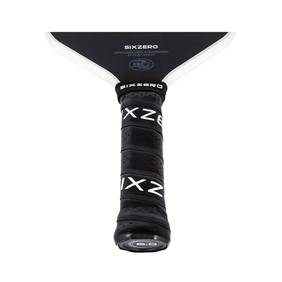 Six Zero Infinity Edgeless Double Black Diamond Control Pickleball Paddle - Premium Performance for Competitive Play & Tournament Use