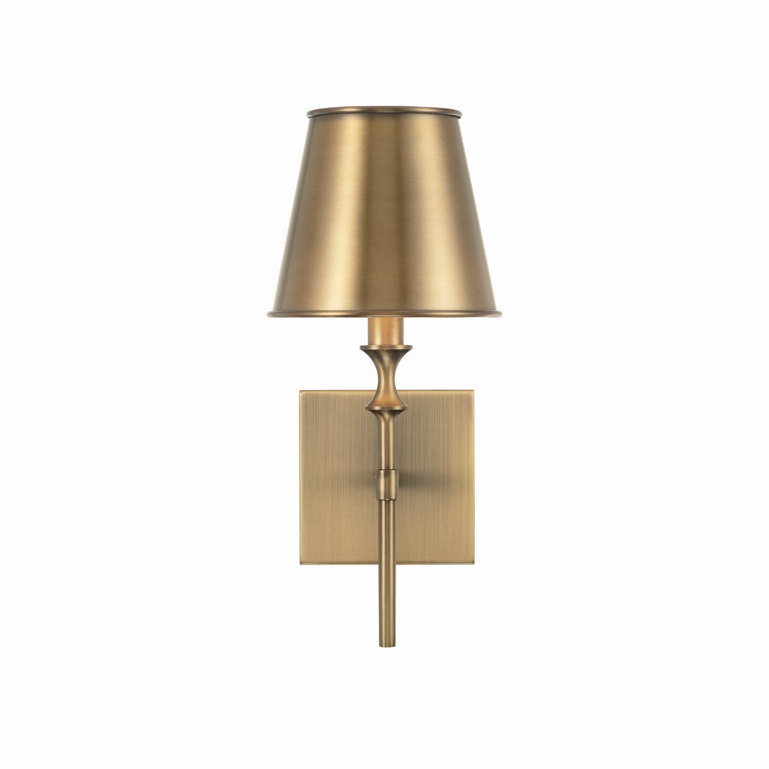 Capital Lighting One Light Wall Sconce - Modern Plug-in Wall Lamp for Bedroom, Living Room & Hallway - Indoor Lighting Fixture with Easy Installation & Energy Efficient LED Bulb