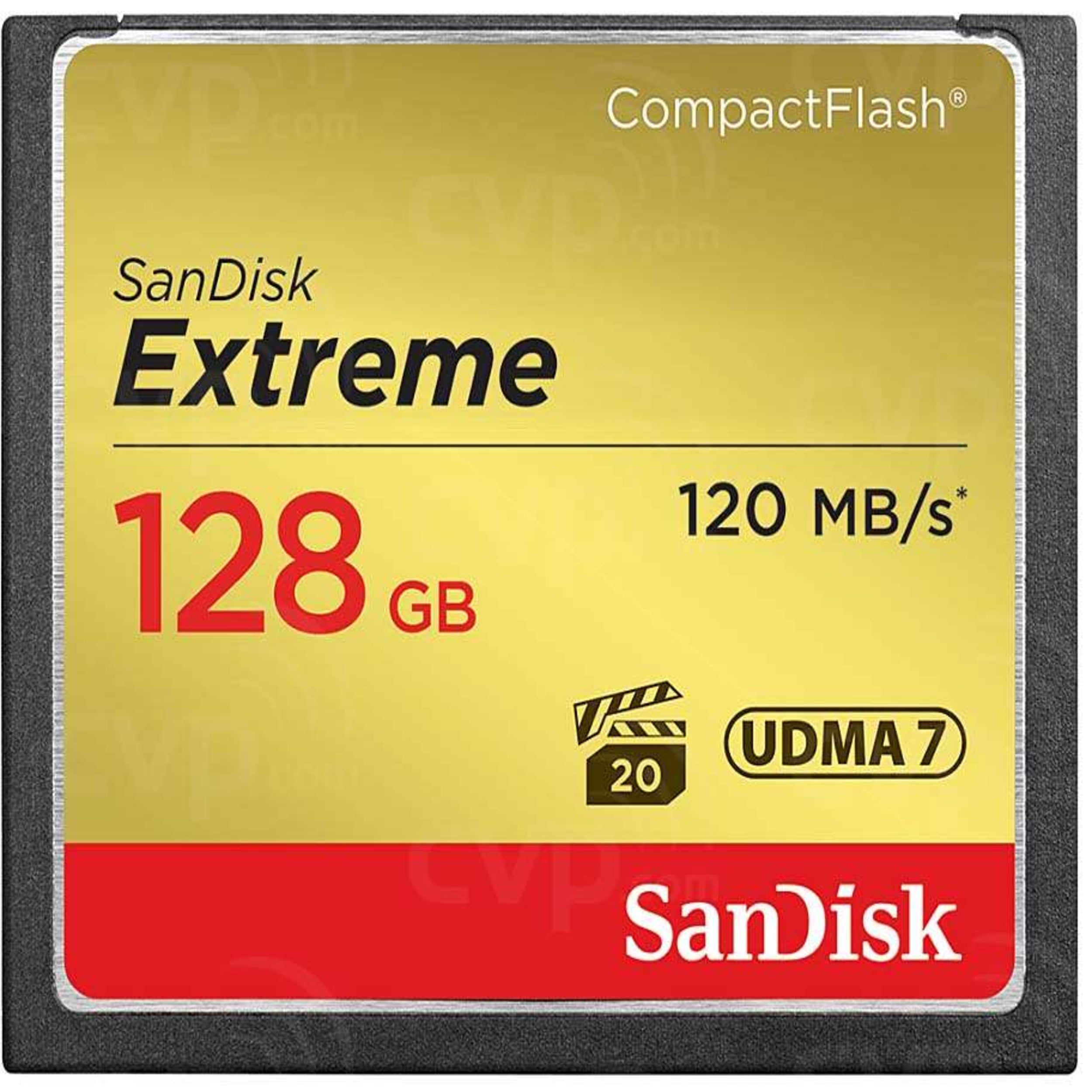 128GB Extreme 120MB/s UDMA7 CompactFlash Memory Card - High Speed CF Card for DSLR Cameras, Digital Camcorders & Professional Photography - Special Order