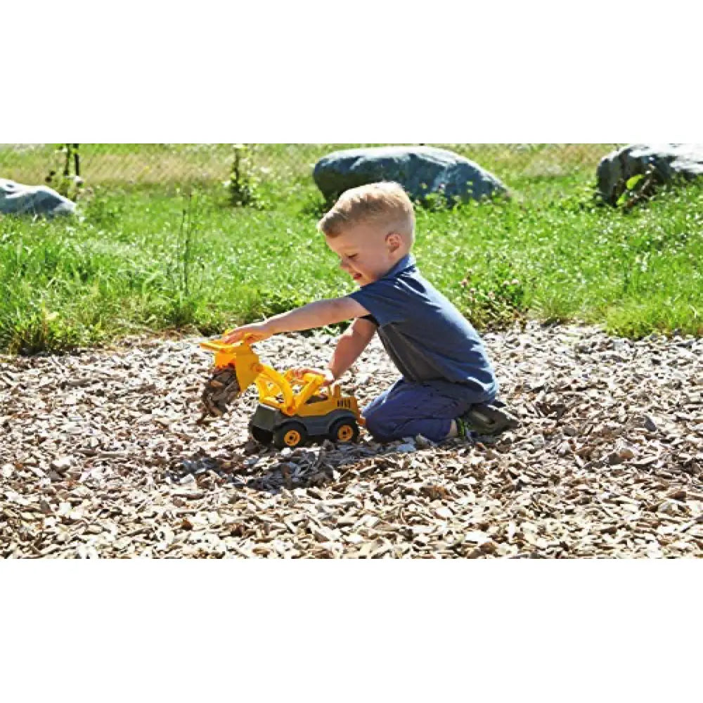 Eco-Friendly Active Front Loader Toy Truck for Kids - Durable Construction Vehicle for Sandbox, Garden & Outdoor Play