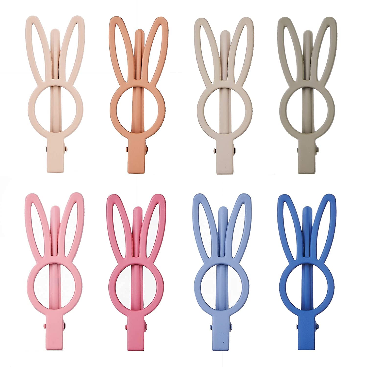 6Pcs Acrylic Alligator Hair Clips Set for Women - Hair Accessories for Styling