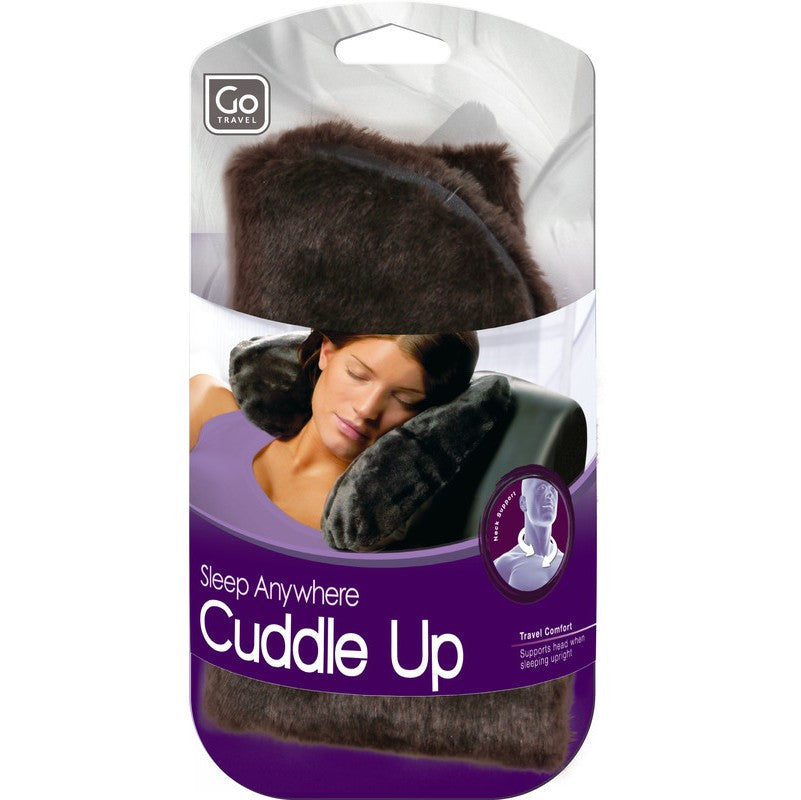 Go Travel Snuggy Snoozer - Ultra Soft Travel Pillow for Airplane, Car & Office - Neck Support Cushion for Long Flights, Road Trips & Work Breaks