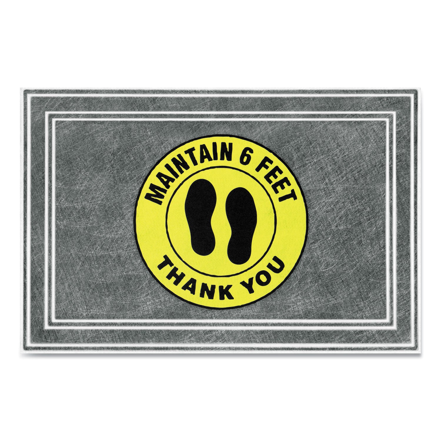 Apache Mills® Thank You Message Floor Mats - 24