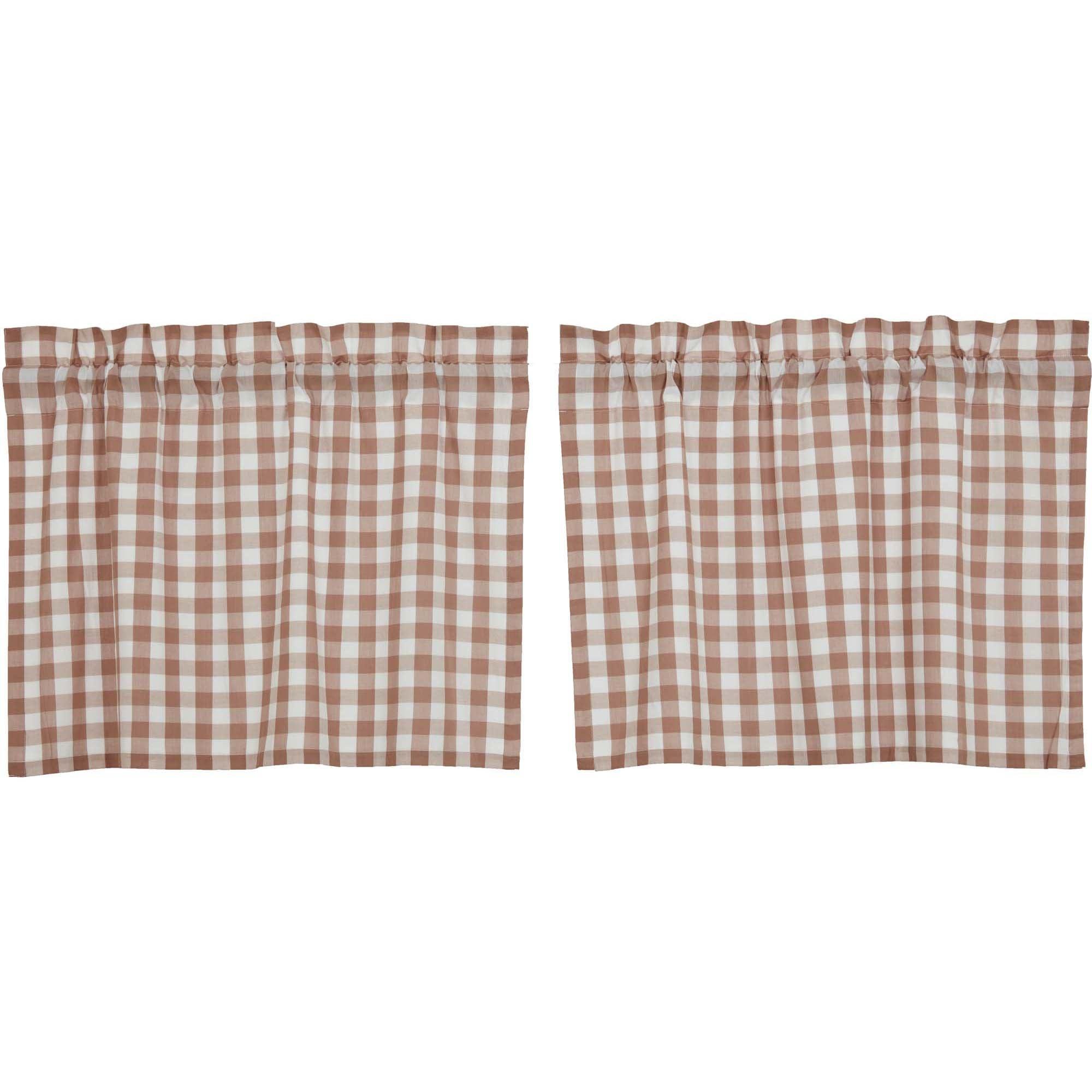 Annie Buffalo Portabella Check 2-Piece Tier Set - 24