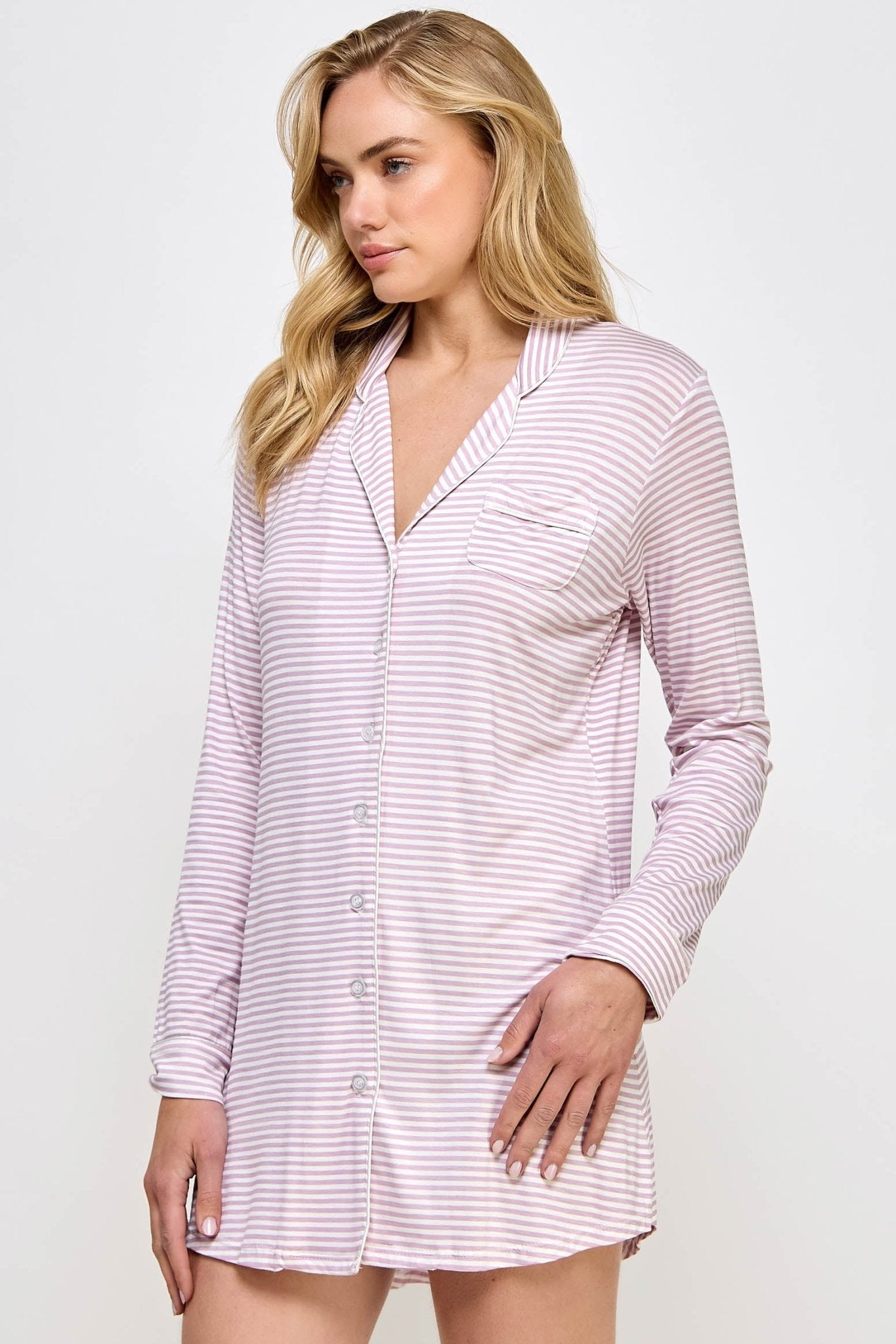 BeWicked Women's Mahina Sleep Shirt 2088 - Soft & Comfortable Nightwear for Lounge & Sleep - Perfect for Relaxing at Home or Sleepovers