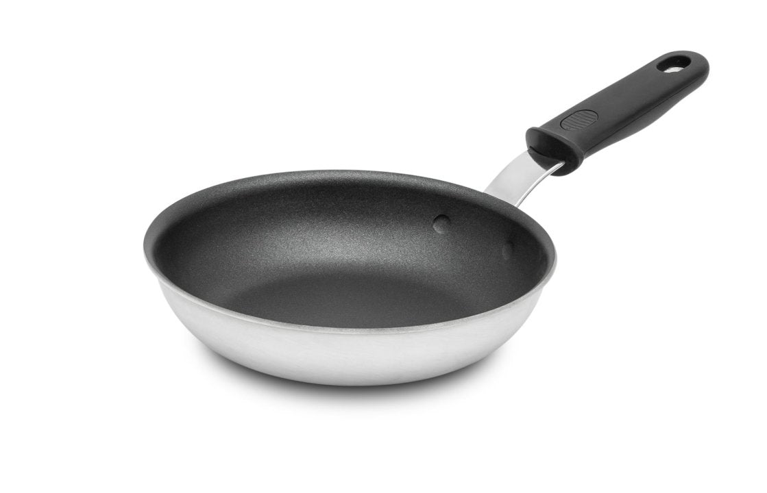 Vollrath 562408 Wear Ever® 8-Inch Rivetless Fry Pan with CeramiGuard® II Nonstick Coating & Silicone Handle - Perfect for Home Cooking, Restaurant Use, and Professional Kitchens