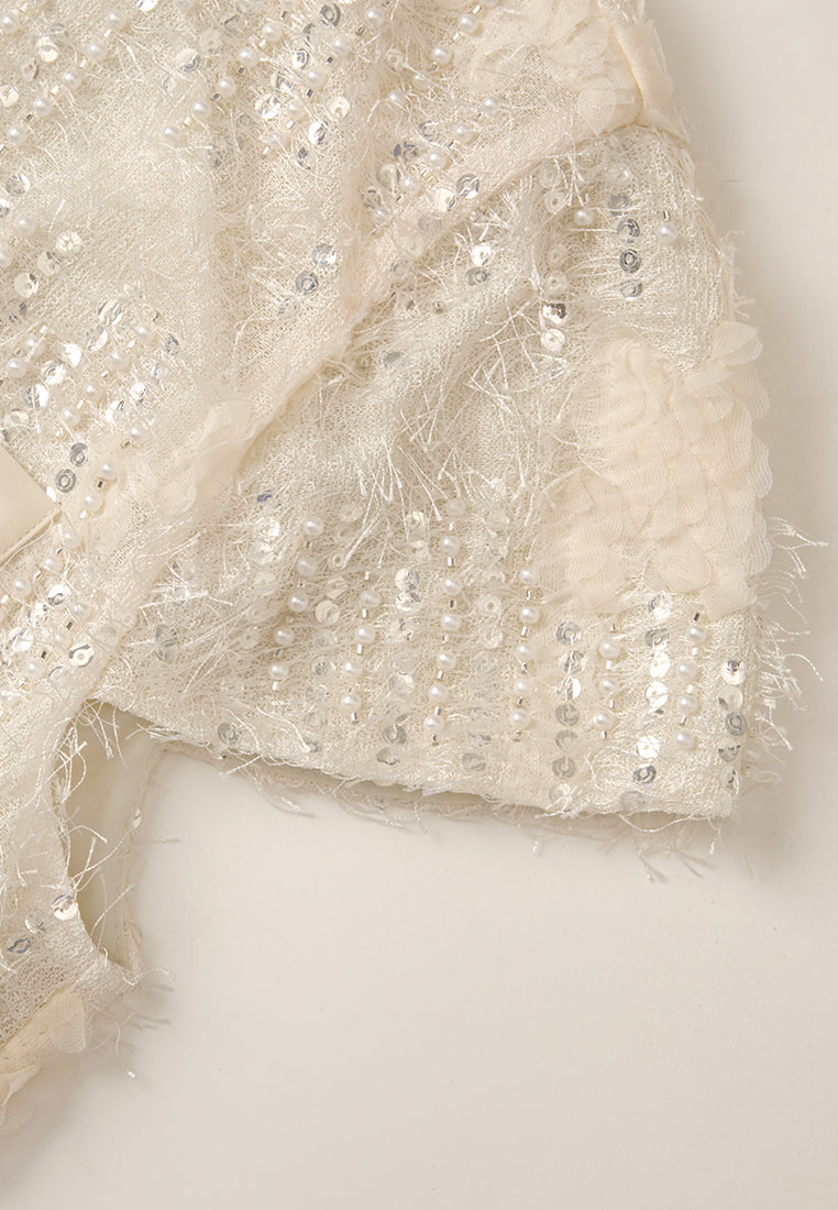 Stylish Frayed Detail Welt Pocket Embellished Dress - Perfect for Casual Outings, Parties & Special Occasions
