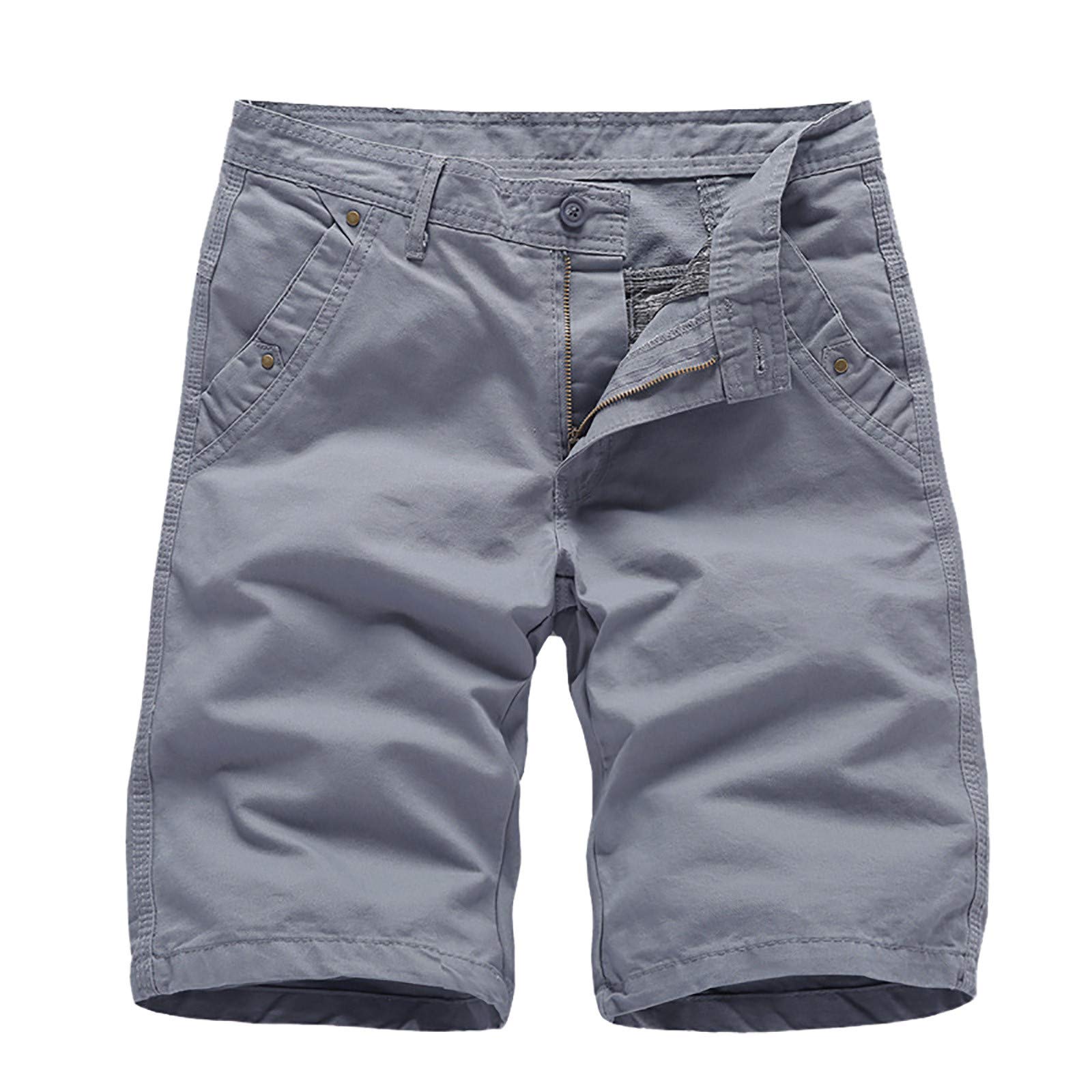 **Men's Quick Dry Swim Trunks - Solid Color Outdoor Shorts for Swimming, Beach & Summer Activities**