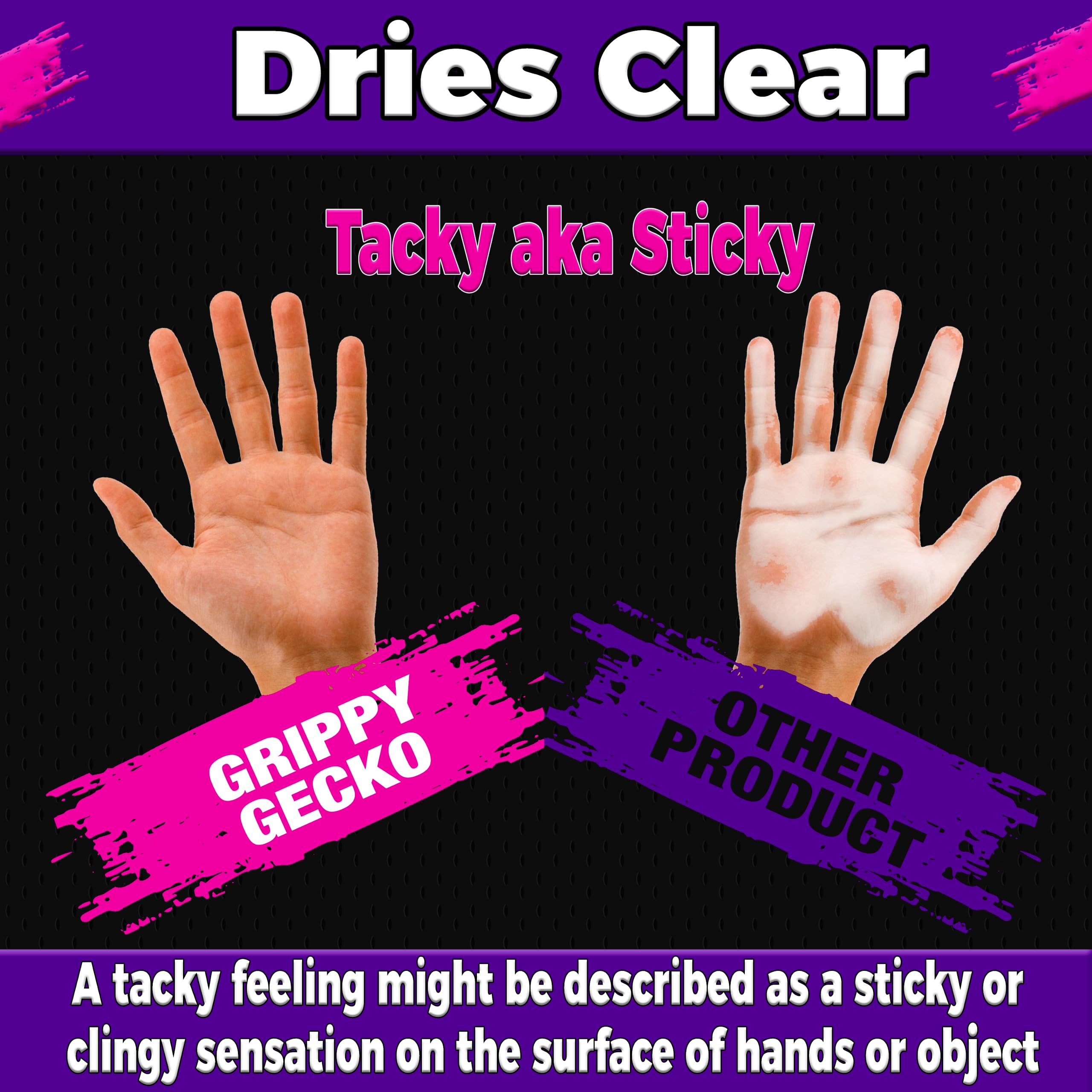 Pole Grip Spray - Enhanced Dry Hands Grip for Pole Dancing & Aerial Silks - Rosin Spray for Pole Fitness - 2oz Sticky Spray Bottle - Perfect for Studio & Home Practice