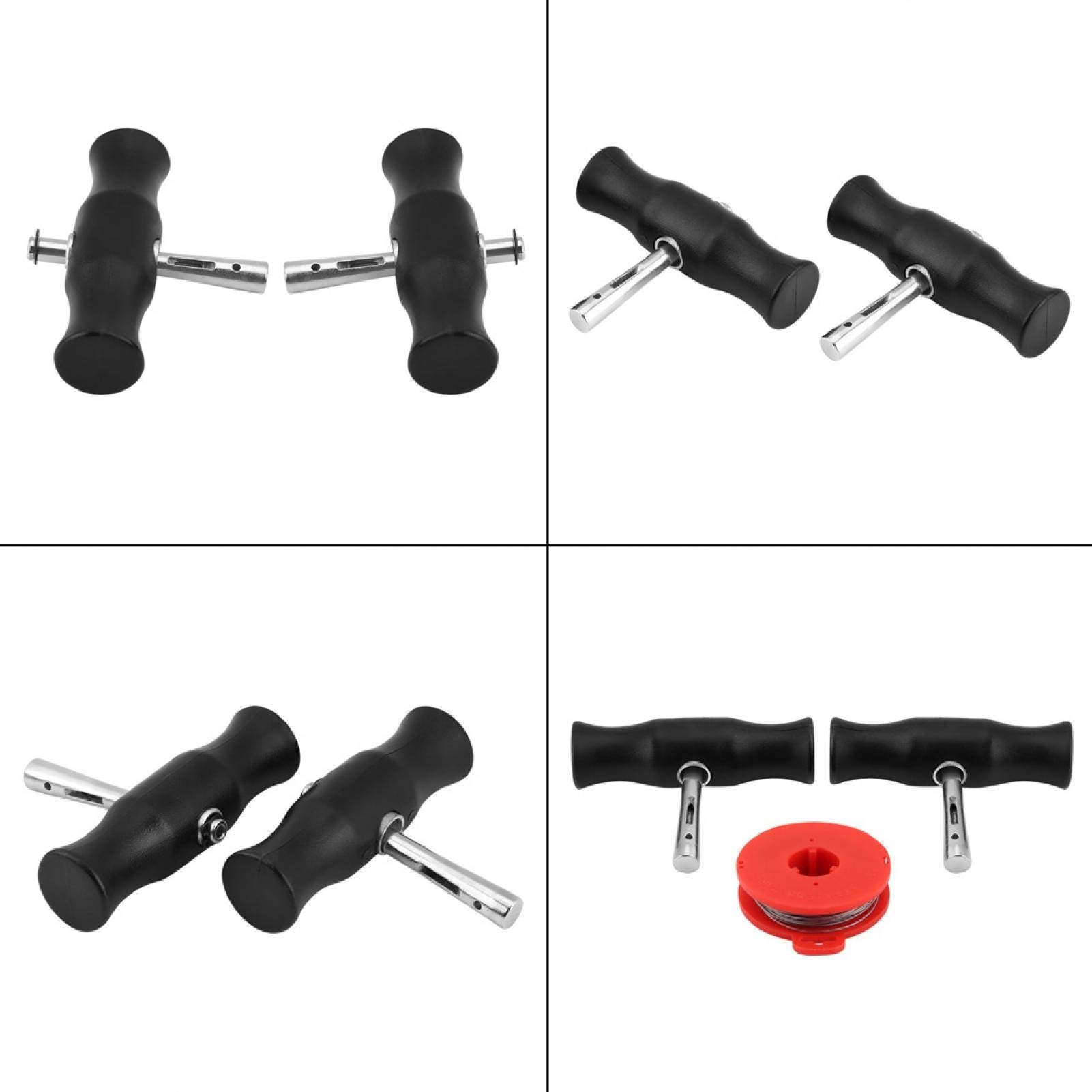 Windshield Removal Tool Kit - Car Glass Cutting Wire with Handles for Rear Slider Truck Window & Windscreen Replacement | Professional Auto Glass Repair Equipment for DIY & Mechanics