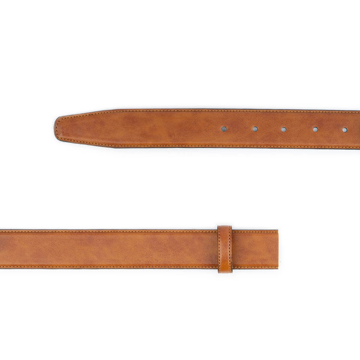 Light Brown Leather Belt Strap for Ferragamo Men's Buckle Replacement - Premium Replacement Belt for Dress Pants & Formal Wear