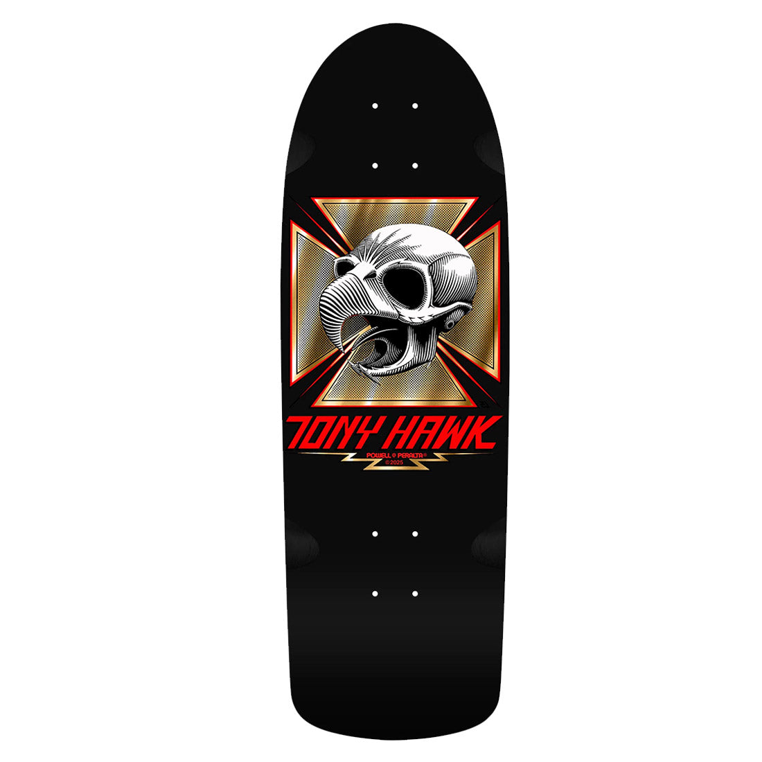 Powell Peralta Bones Brigade Hawk 16th Series Skateboard Deck - Hotrod Graphic - Professional Street & Park Skateboarding Board for Adults & Teens - Perfect for Tricks, Commuting & Skatepark Sessions