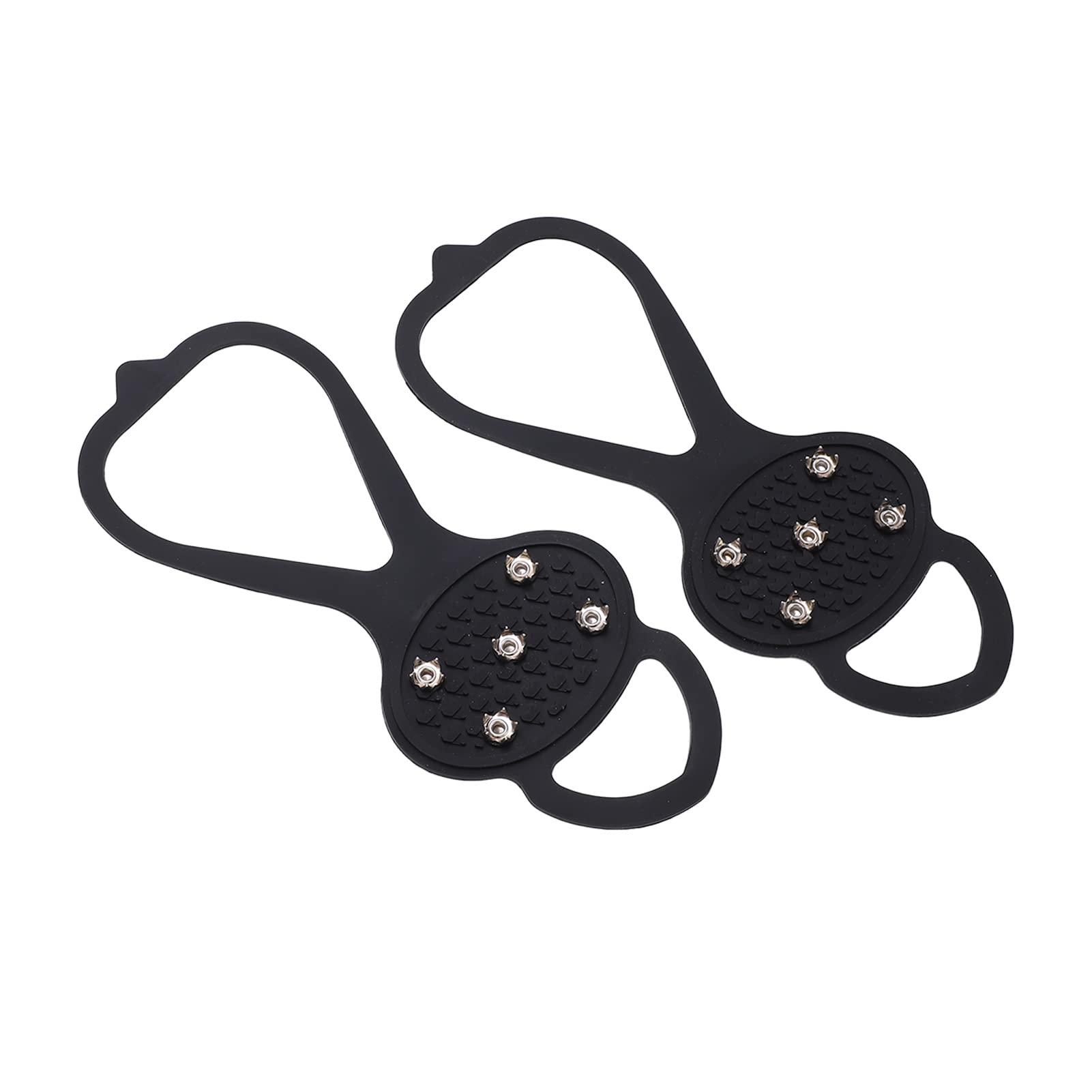 5 Teeth Ice Claw - Non-Slip Snow Climbing Crampons with Anti-Bend Design | Extreme Cold Resistant & Durable for Ice Fishing, Winter Hiking, Mountaineering | Secure Grip for XL Size (1 Pair)