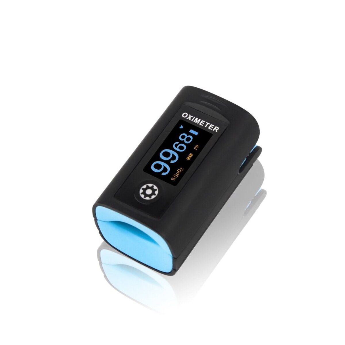Creative Medical Fingertip Pulse Oximeter - Accurate Blood Oxygen & Heart Rate Monitor (PC-60F) for Home, Travel & Sports Use