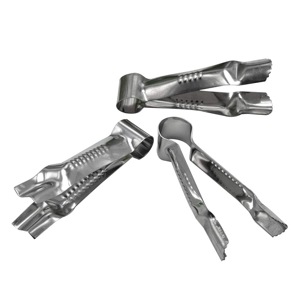 3 Pcs Stainless Steel Chocolate Cake Lace Clips - Fondant Clamps, Cookie Molds & Face Scraper Tools for Cake Decorating - Perfect for Holiday Baking, Wedding Cakes & DIY Dessert Crafts