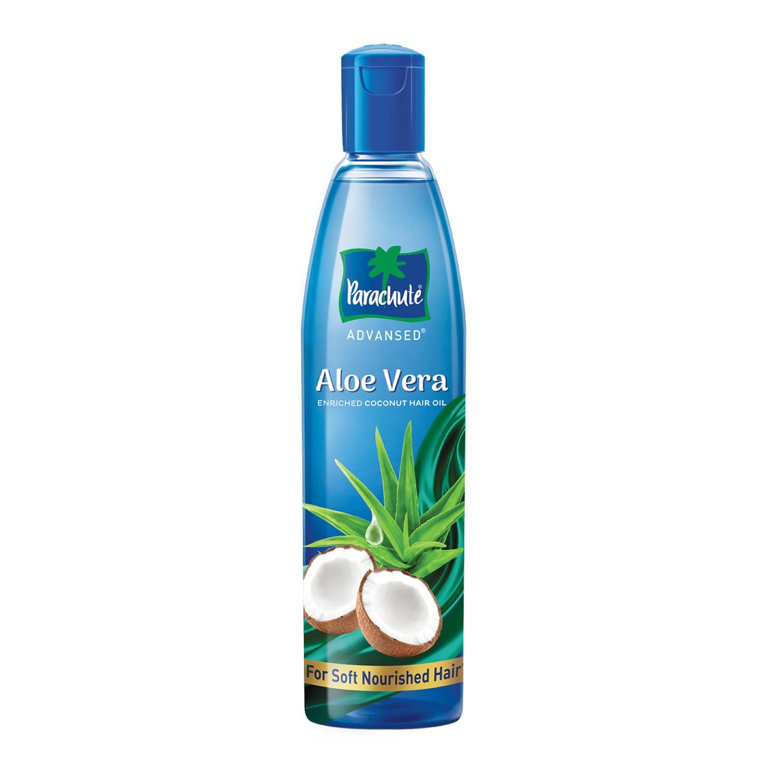 Parachute Advanced Aloe Vera Enriched Coconut Hair Oil for Dry & Damaged Hair - 250ml | Natural Hair Growth Treatment | Perfect for Daily Nourishment & Scalp Care
