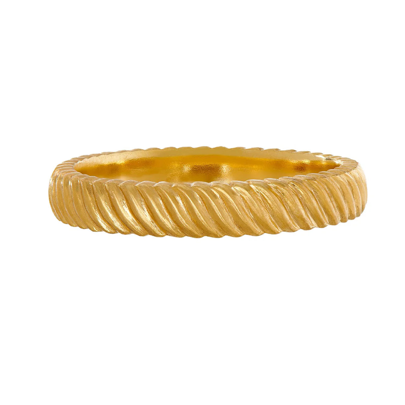 Sethi Couture La Mer Narrow Band Bracelet - Elegant Minimalist Gold Plated Jewelry for Women, Perfect for Everyday Wear, Parties & Special Occasions