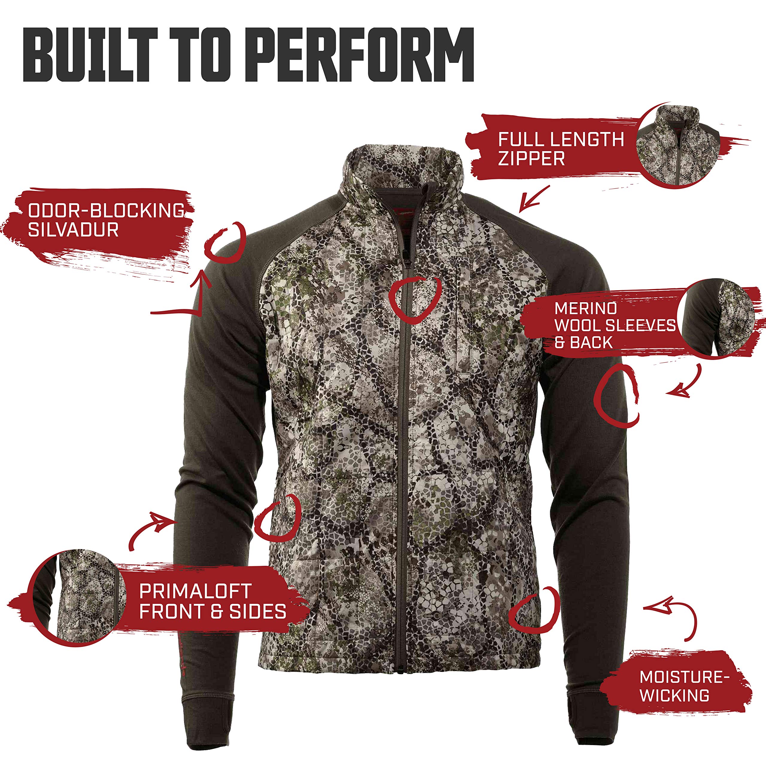Badlands Men's Sweater - Premium Knit Pullover for Outdoor & Casual Wear - Warm Winter Sweater for Hiking, Camping & Everyday Comfort