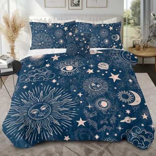Stars and Moon
