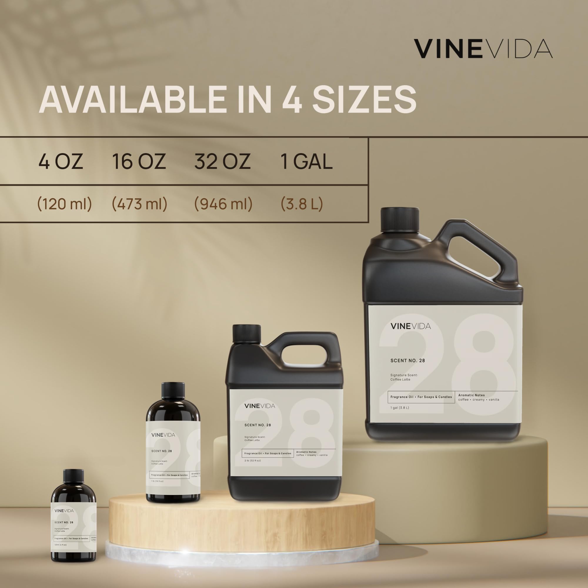 VINEVIDA 32 Fl Oz Scent № 1000 My Way Inspired Fragrance Oil - Premium Essential Oil for Diffusers, Air Freshener & Room Spray - Perfect for Home, Office, Spa and Hotel Aromatherapy