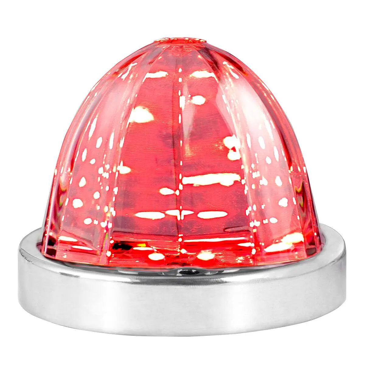 Classic Clear Red LED Watermelon Light - Energy Efficient Decorative Fruit Lamp for Bedroom, Party, Garden & Outdoor Decor
