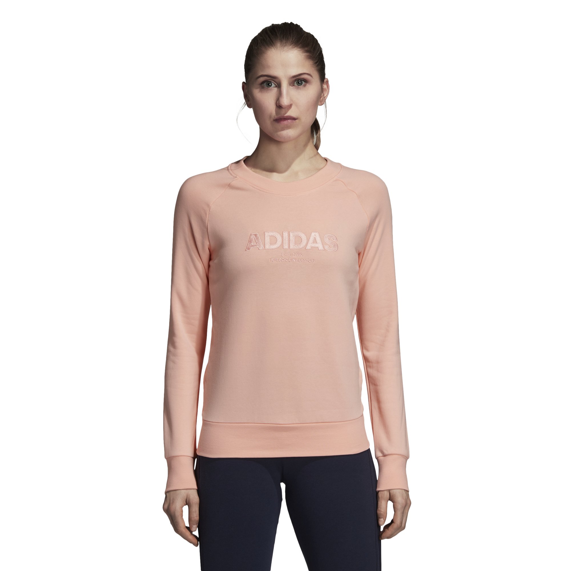 Adidas Women's Essentials All-Season Sports Sweater - Breathable, Comfortable & Stylish Activewear for Running, Yoga & Casual Wear