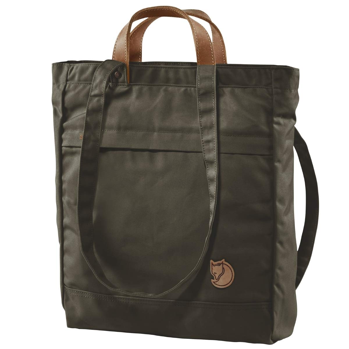 Fjallraven Kanken Backpack - Dark Olive Green, One Size - Stylish & Durable Daypack for School, Travel & Outdoor Adventures