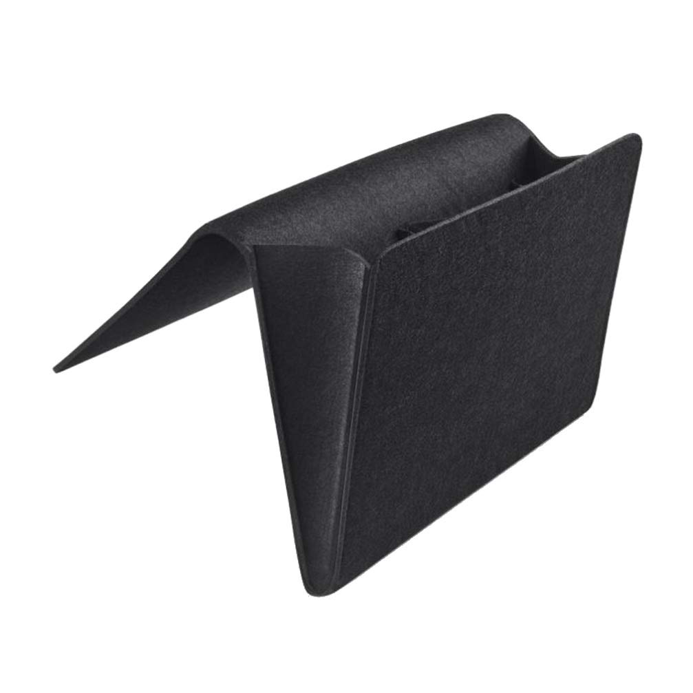 TOPBATHY 2-Pack Hanging Bedside Storage Organizer - Cloth Storage Bins for Bed, Couch & Sofa - Space-Saving Bedside Pouch & Hanging Case - Perfect for Dorm Rooms, Small Apartments & Student Living