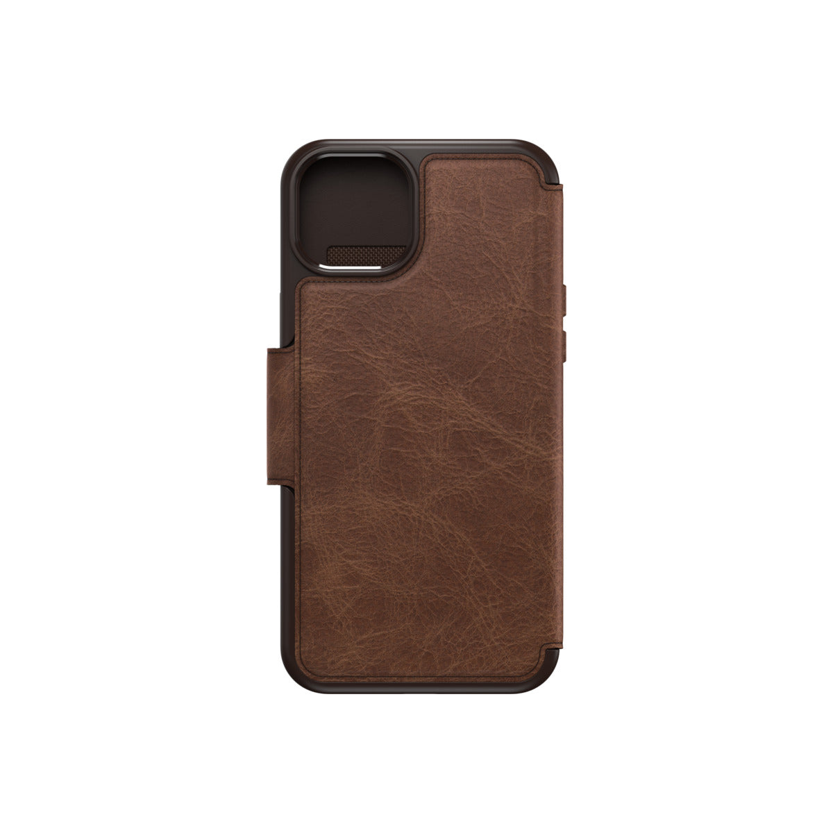 OtterBox Strada Series MagSafe Compatible Case for iPhone 15 Plus - Premium Leather Wallet & Protective Cover for Everyday Use & Business Travel