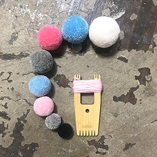 Loome Braiding, Weaving & Cordmaking Tool - Large Wooden Craft Kit for DIY Jewelry, Macrame & Fiber Arts | Perfect for Beginners & Professional Crafters