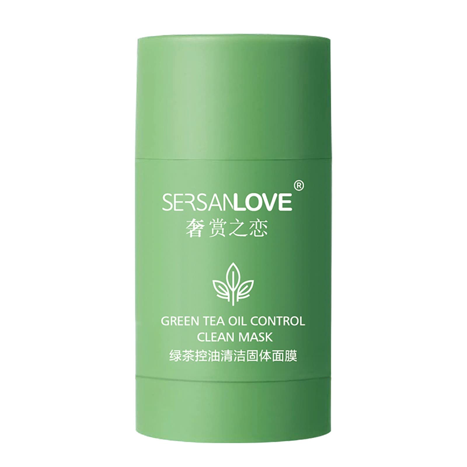 Green Tea Extract Mud Mask for Acne - Natural Oil Control & Skin Care (Green, One Size) - Perfect for Oily & Problem Skin
