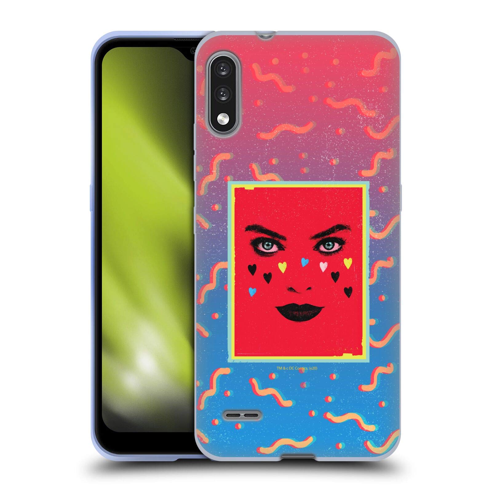 Head Case Designs Officially Licensed Birds of Prey DC Comics Harley Quinn Art Soft Gel Case for LG K22 - Protective Phone Cover for Fans & Collectors
