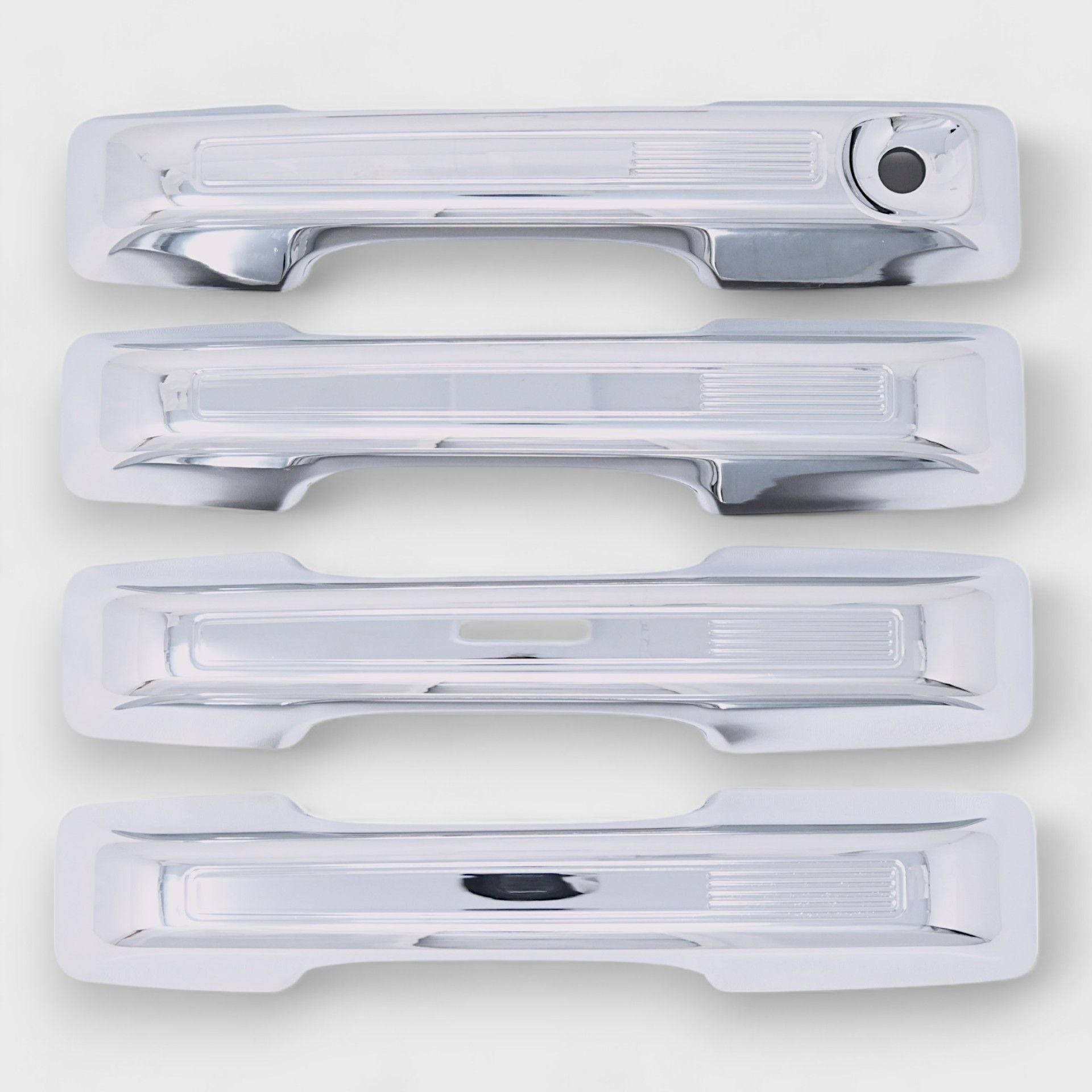 Chrome Door Handle Cover for Cars - Universal Fit, No Smart Key Required (Model DH325) - Protect & Enhance Your Vehicle's Exterior
