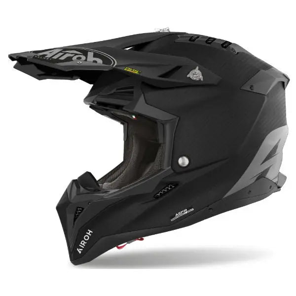 Airoh Aviator 3 Matt Carbon Motorcycle Helmet - Lightweight & Durable Full Face Helmet for Street & Racing Bikes | Perfect for Urban Commuting, Track Days & Long Distance Touring