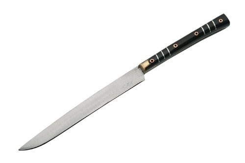 Authentic Medieval Eating Knife - Handcrafted Stainless Steel Cutlery for Renaissance Fairs, LARP, and Historical Reenactments